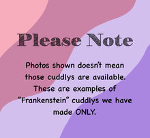 Load image into Gallery viewer, Custom Personalised “Frankenstein” Cuddly