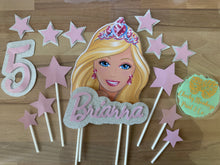 Load image into Gallery viewer, Barbie Cake Topper Set