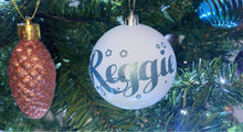 Load image into Gallery viewer, Personalised Christmas Baubles