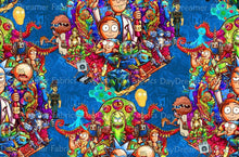 Load image into Gallery viewer, Rick & Morty Scrunchie