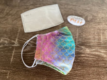 Load image into Gallery viewer, Mermaid Scales Mask