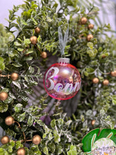 Load image into Gallery viewer, Personalised Christmas Baubles