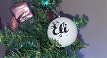Load image into Gallery viewer, Personalised Christmas Baubles