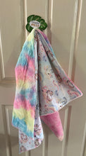 Load image into Gallery viewer, Blue Unicorn Minky Blanket