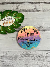 Load image into Gallery viewer, Your Germs are too BIG! - Rainbow - Tag