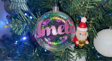 Load image into Gallery viewer, Personalised Christmas Baubles