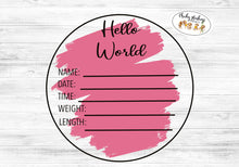 Load image into Gallery viewer, Hello World Acrylic Sign