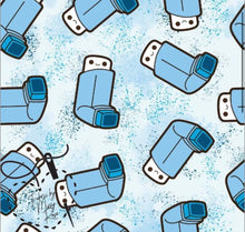 Load image into Gallery viewer, Blue Puffer HealthCare Pouch