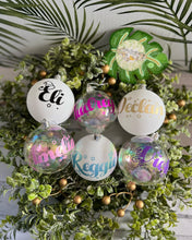 Load image into Gallery viewer, Personalised Christmas Baubles