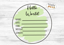 Load image into Gallery viewer, Hello World Acrylic Sign