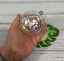 Load image into Gallery viewer, Personalised Pet Christmas Baubles