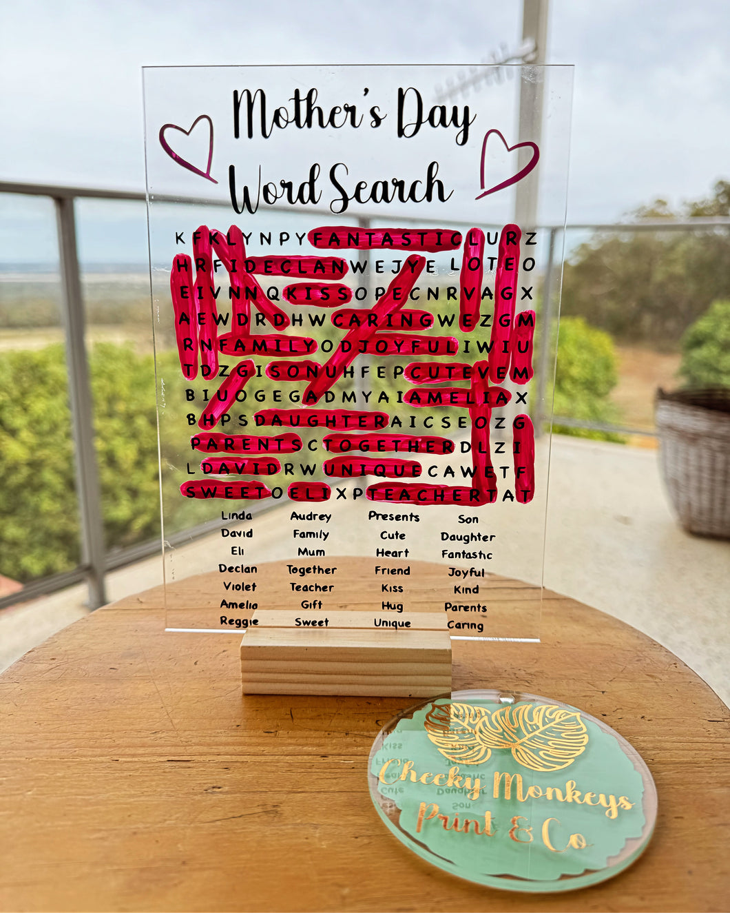 Mothers Day Mini Word Search