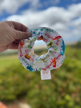 Load image into Gallery viewer, Dinosaurs - White -Scrunchie
