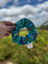 Load image into Gallery viewer, Dinosaurs - Blue -Scrunchie
