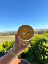 Load image into Gallery viewer, Butterflies &amp; Sunflowers - 16oz Glasses with Bamboo Lid &amp; Glass Straw
