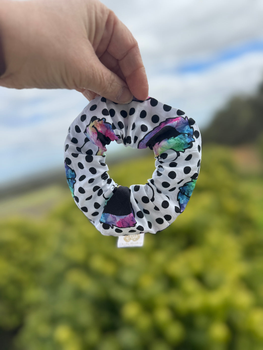 Cookie Monster - Rainbow -  Scrunchie ✨LIMITED PRODUCT✨