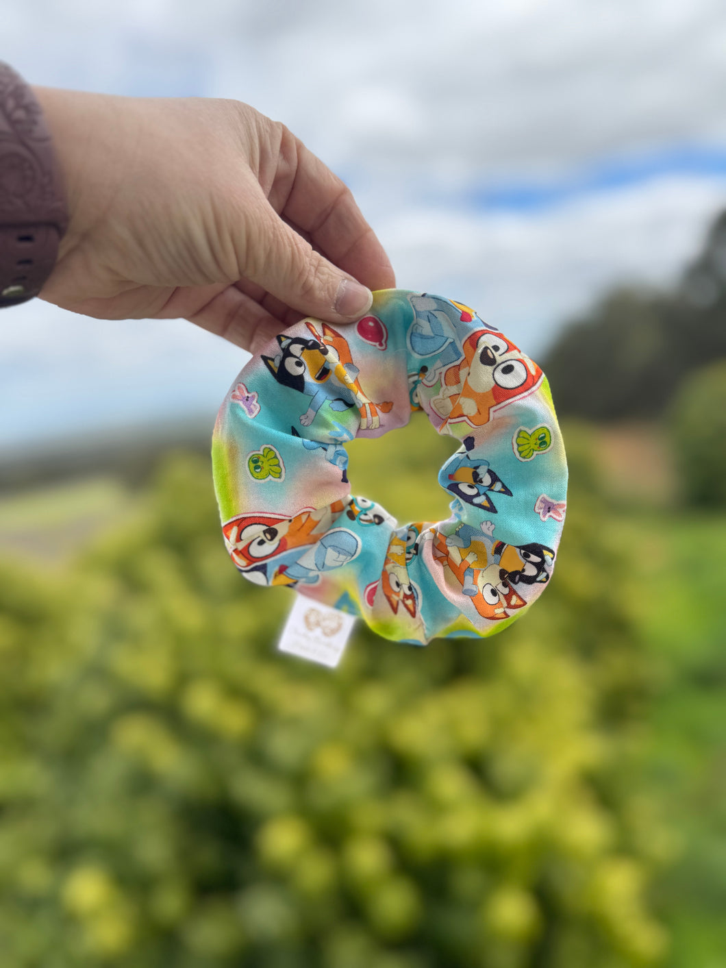 Bluey - MultiColoured - Scrunchie
