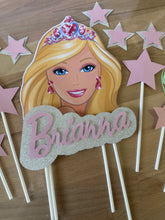 Load image into Gallery viewer, Barbie Cake Topper Set
