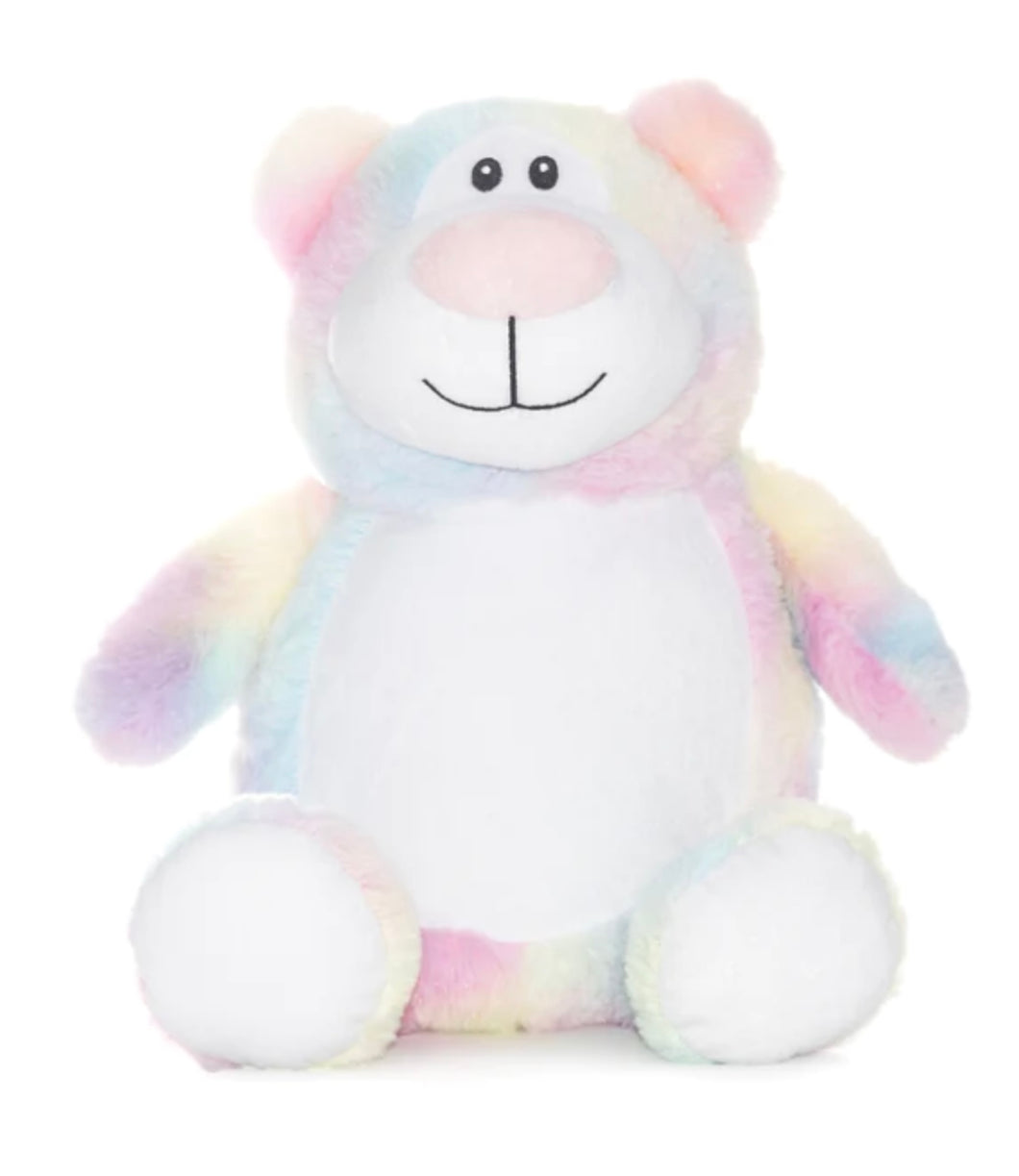 Pastel Rainbow Bear Cubby