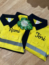 Load image into Gallery viewer, Kids Tradie Hi-Vis Work Shirts
