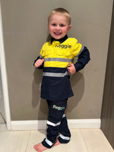 Load image into Gallery viewer, Kids Tradie Hi-Vis Work Shirts
