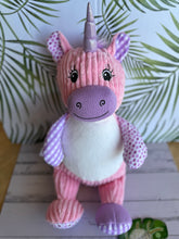 Load image into Gallery viewer, Sensory Harlequin Pink Unicorn Cubby
