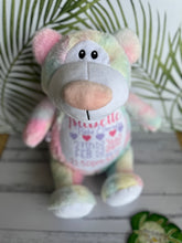 Load image into Gallery viewer, Pastel Rainbow Bear Cubby
