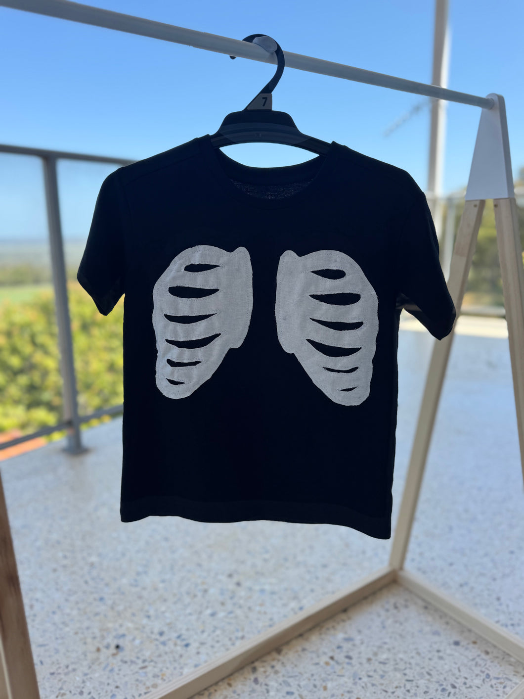 Skeleton Ribs Halloween Shirt