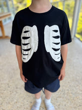 Load image into Gallery viewer, Skeleton Ribs Halloween Shirt
