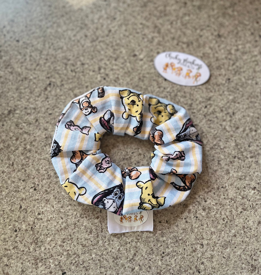 Winnie the Pooh - Striped  - Scrunchie