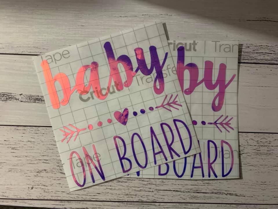 Baby On Board Decal