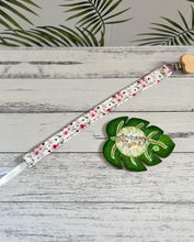 Load image into Gallery viewer, Personalised Fabric Pacifier Chain
