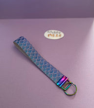 Load image into Gallery viewer, Mermaid Scales - Leatherette - Wristlet
