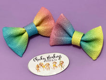 Load image into Gallery viewer, Mermaid Scales Bow Clips - 2 Pack
