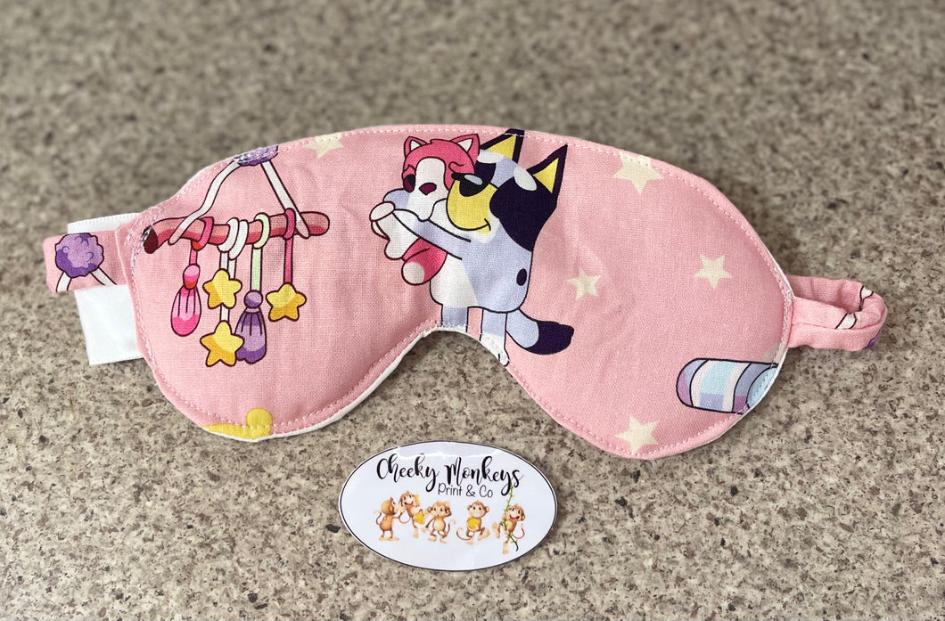 Bluey - Pink - Eye Mask