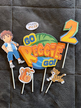 Load image into Gallery viewer, Go Diego Go Cake Topper Set
