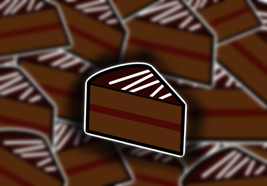 Iconic Chocolate Cake Sticker