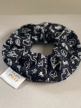 Load image into Gallery viewer, Spooky Black Scrunchie
