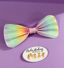 Load image into Gallery viewer, Unicorn Dust Bow Hair Clip
