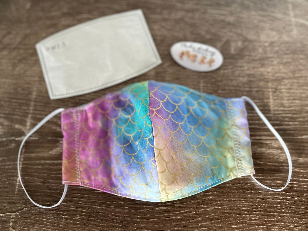 Mermaid Scales Mask