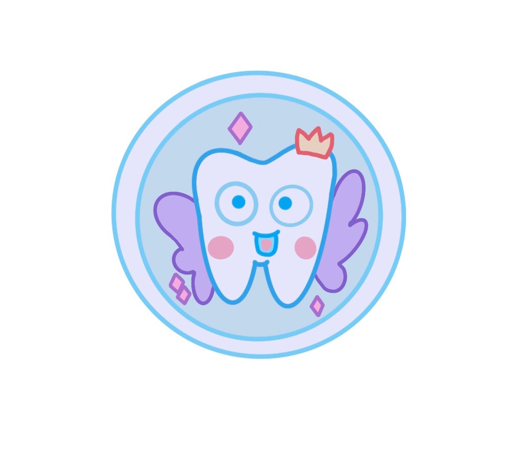 Bluey Tooth Fairy Bucks Sticker