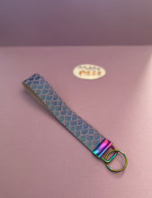 Load image into Gallery viewer, Mermaid Scales - Leatherette - Wristlet
