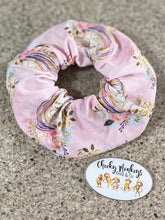 Load image into Gallery viewer, Unicorn - Pale Pink - Scrunchie
