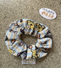 Load image into Gallery viewer, Winnie the Pooh - Striped  - Scrunchie
