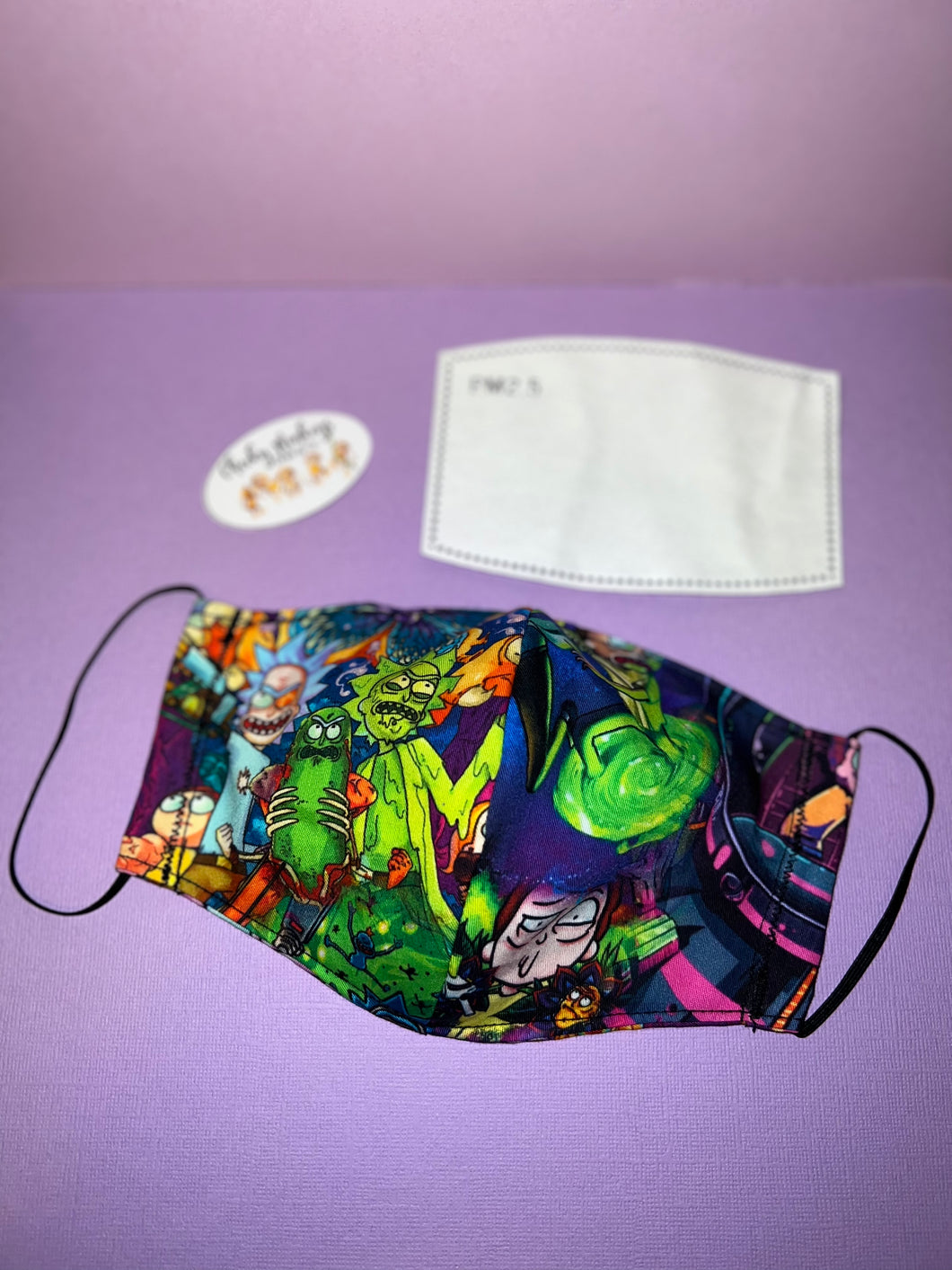 Rick & Morty - Purple Mask ✨ LIMITED PRODUCT✨