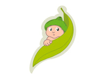 Load image into Gallery viewer, Gumnut Baby With Leaf Sticker
