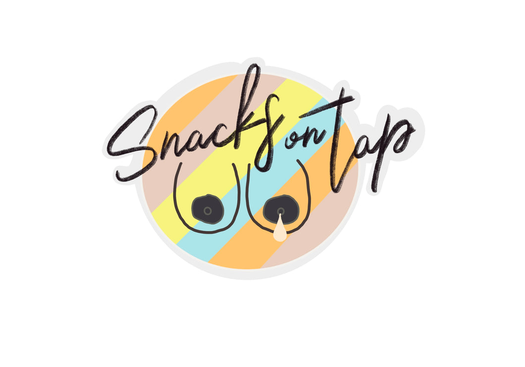 Snacks on Tap Sticker