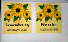 Load image into Gallery viewer, CDH Warrior/ Remembering Stickers
