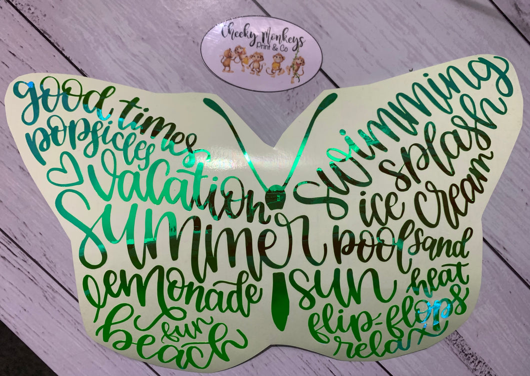 Butterfly Decal