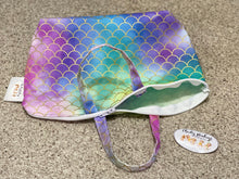 Load image into Gallery viewer, Mermaid Scales Toiletries / Make Up Bag
